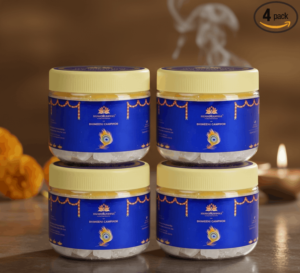 Bhimseni Camphor pack of 4