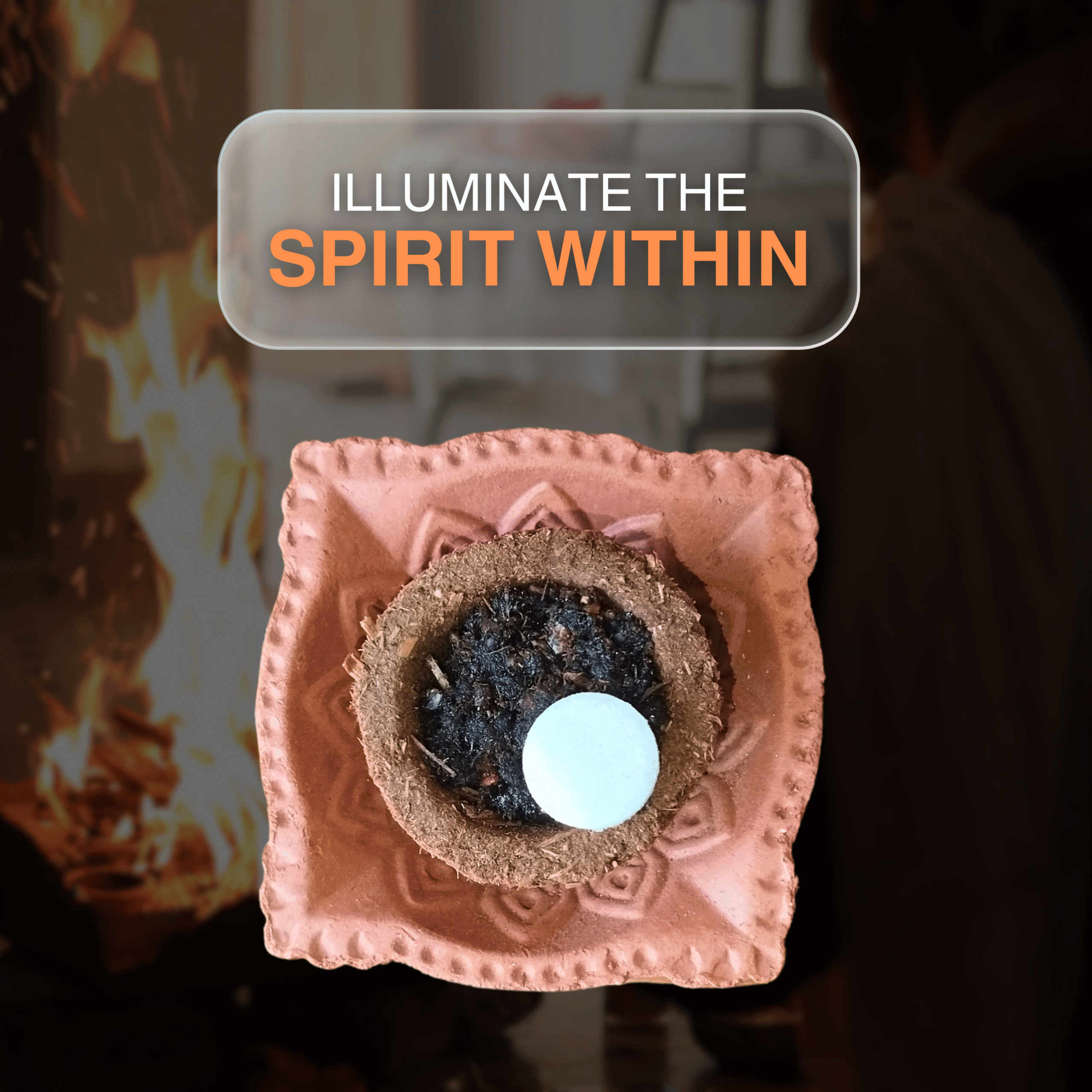 Manokamna Pure Sambrani Havan Cups Sandalwood - Image 4