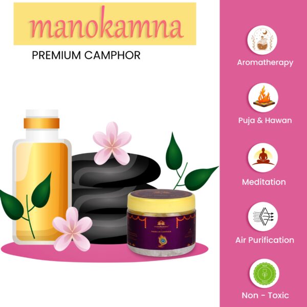 Manokamna Premium Puja Camphor - Image 4