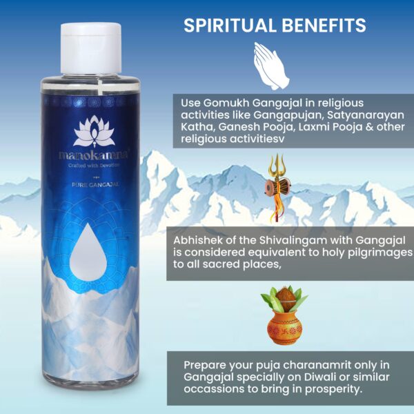 Manokamna Pure Gangajal (200ml - Pack of 2)