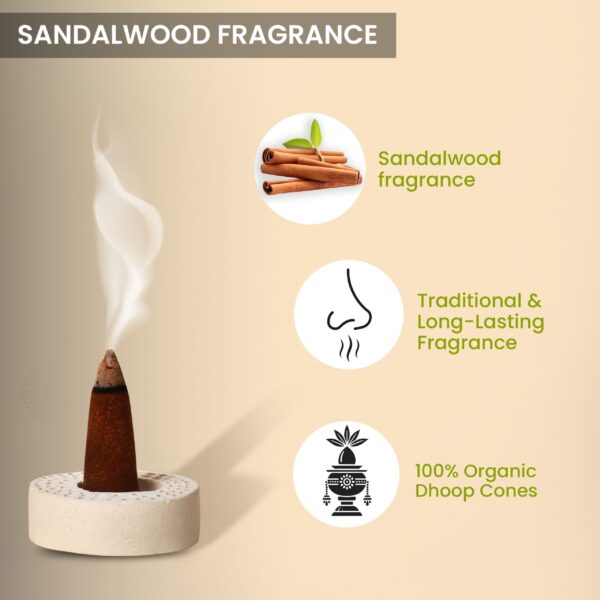 Manokamna Fresh Flower Dhoop Cone - Image 8