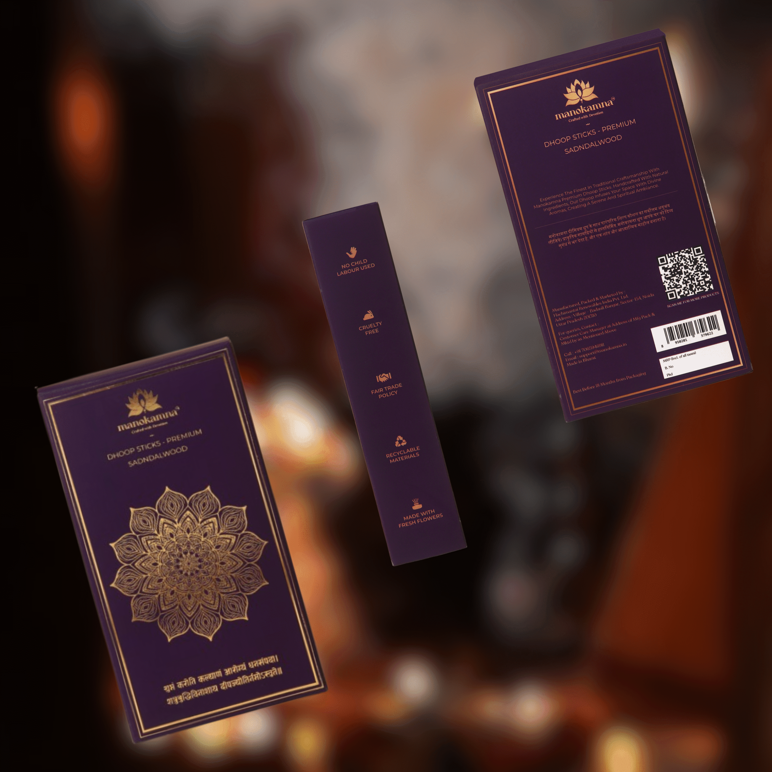 Manokamna Premium Dhoop Sticks - Image 3