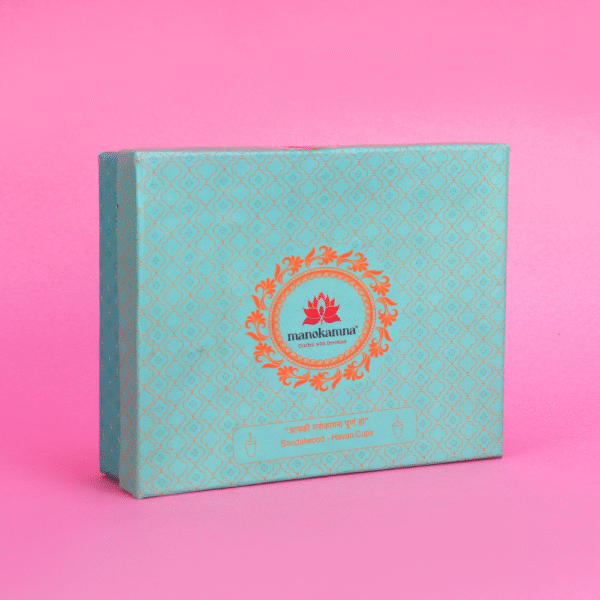 Manokamna Pure Sambrani Havan Cups Sandawood - Image 5
